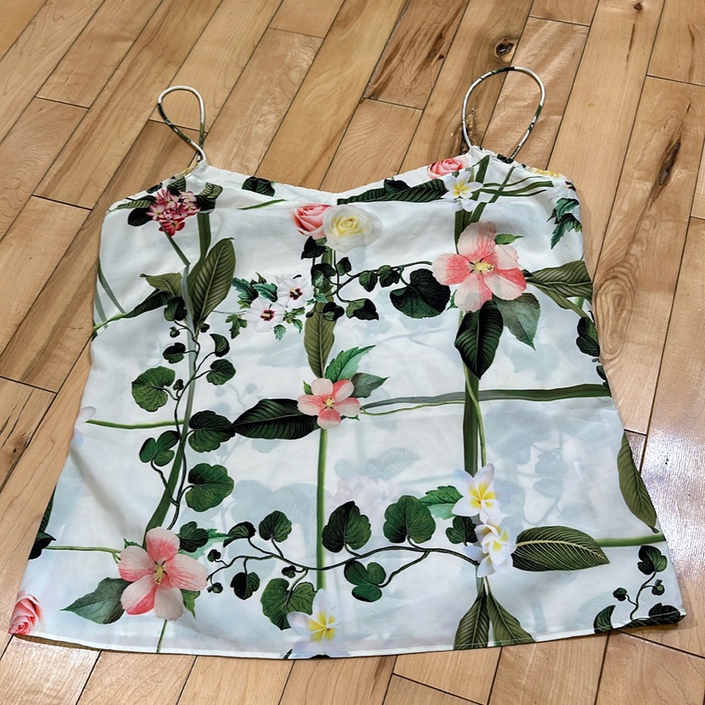 Ted Baker Floral Tank Top